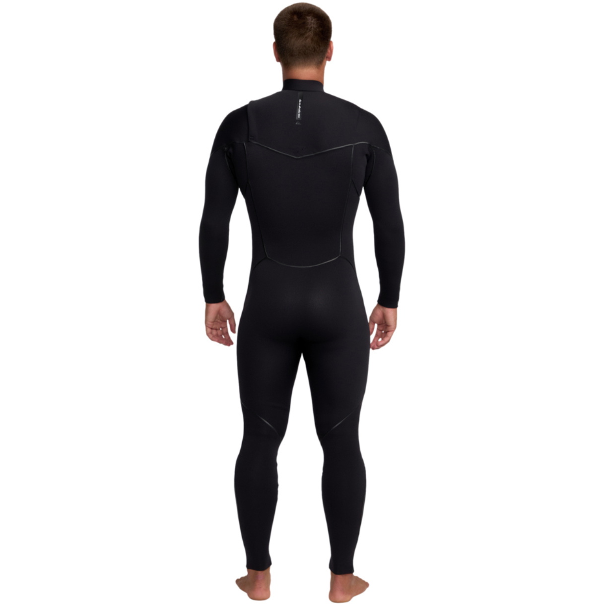 2025 Quiksilver Da Uomo Marathon Sessions 5/4/3mm Chest Zip Muta 25AW213504 - Black